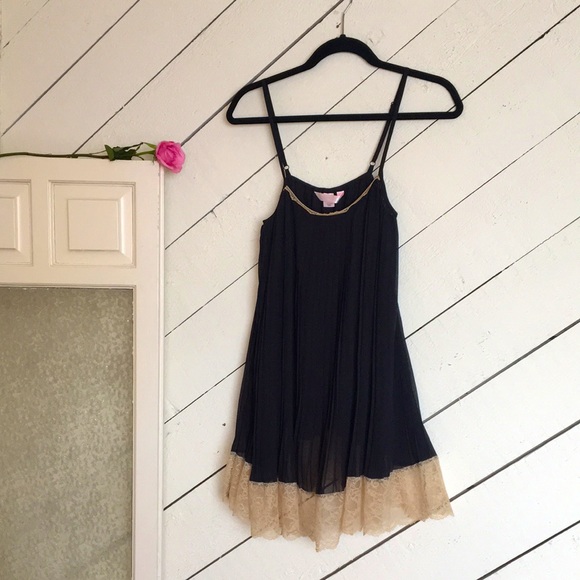 Vintage Victoria's Secret Angels Lingerie Sexy Laced Mini Gown - Picture 1 of 5